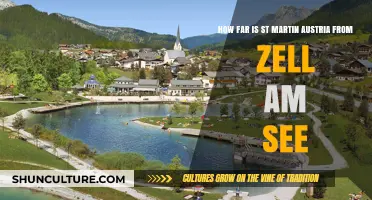 St. Martin's Journey: Distance to Zell am See