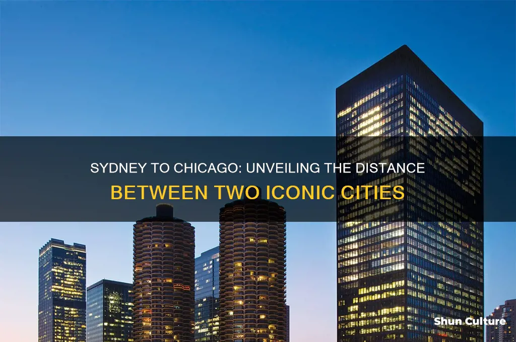 how far is sydney australia from chicago
