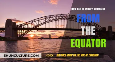 Sydney's Distance from the Equator: A Geographical Exploration
