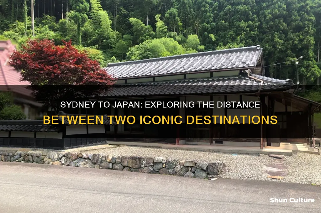 how far is sydney australia to japan
