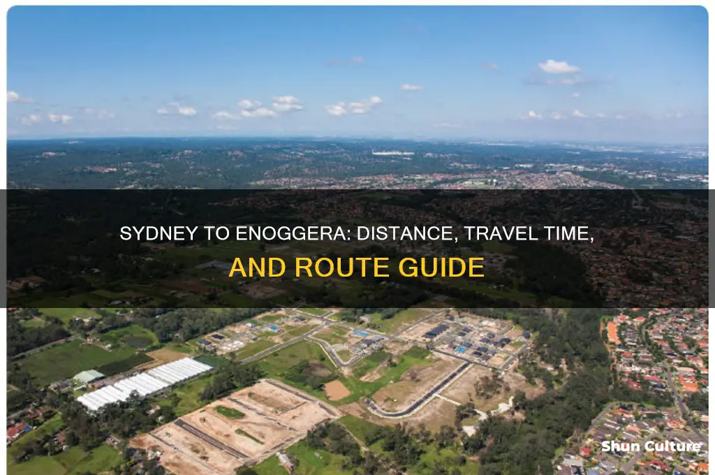 how far is sydney from enoggera australia