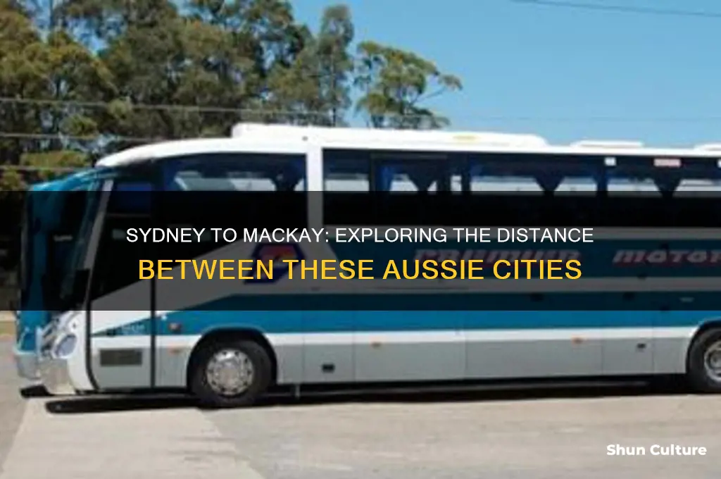 how far is sydney from mackay australia