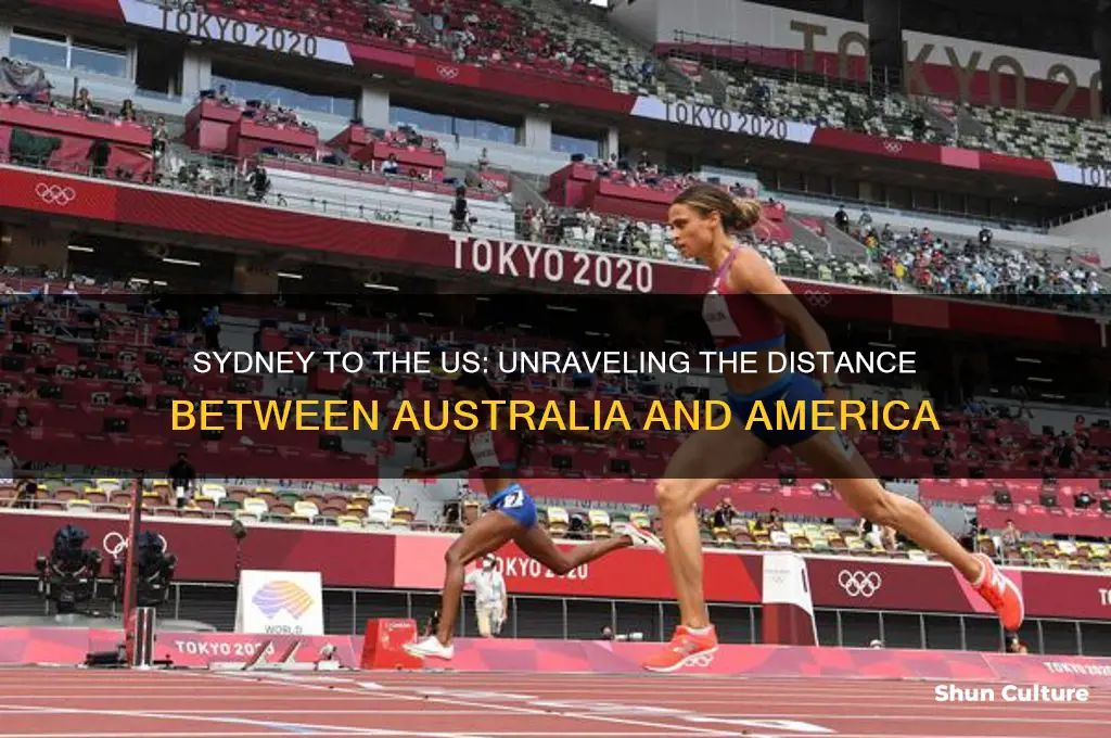 how far is sydney the us from australia