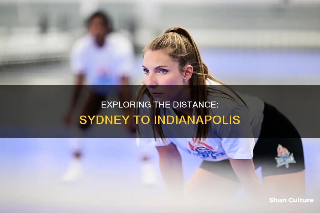 how far is syney australia from indianapolis indiana
