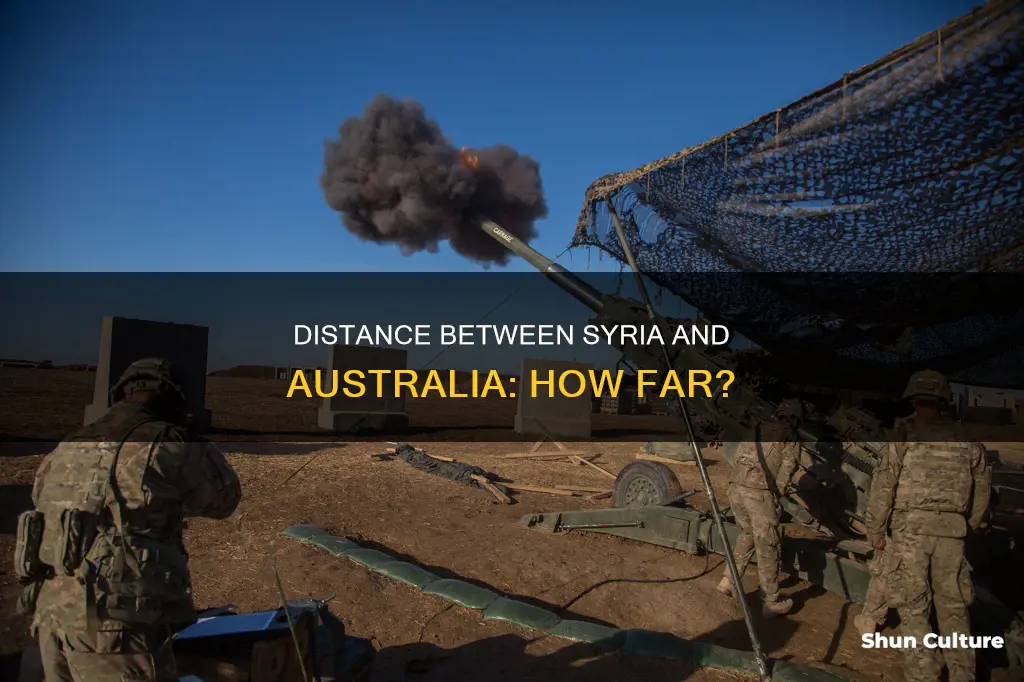 how far is syria from australia
