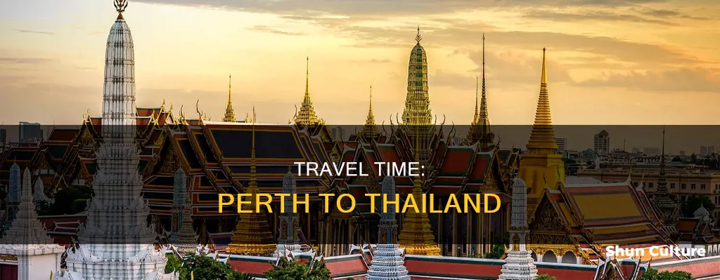how far is thailand from perth australia