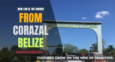 The Border's Reach: Exploring Corozal's Proximity to the Frontier