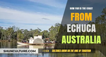Echuca, Australia: How Far to the Coast?