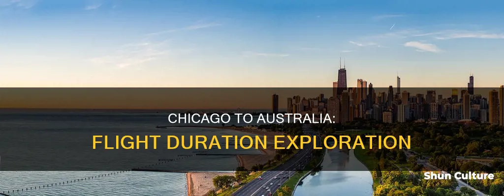 how far is the flight from chicago to australia