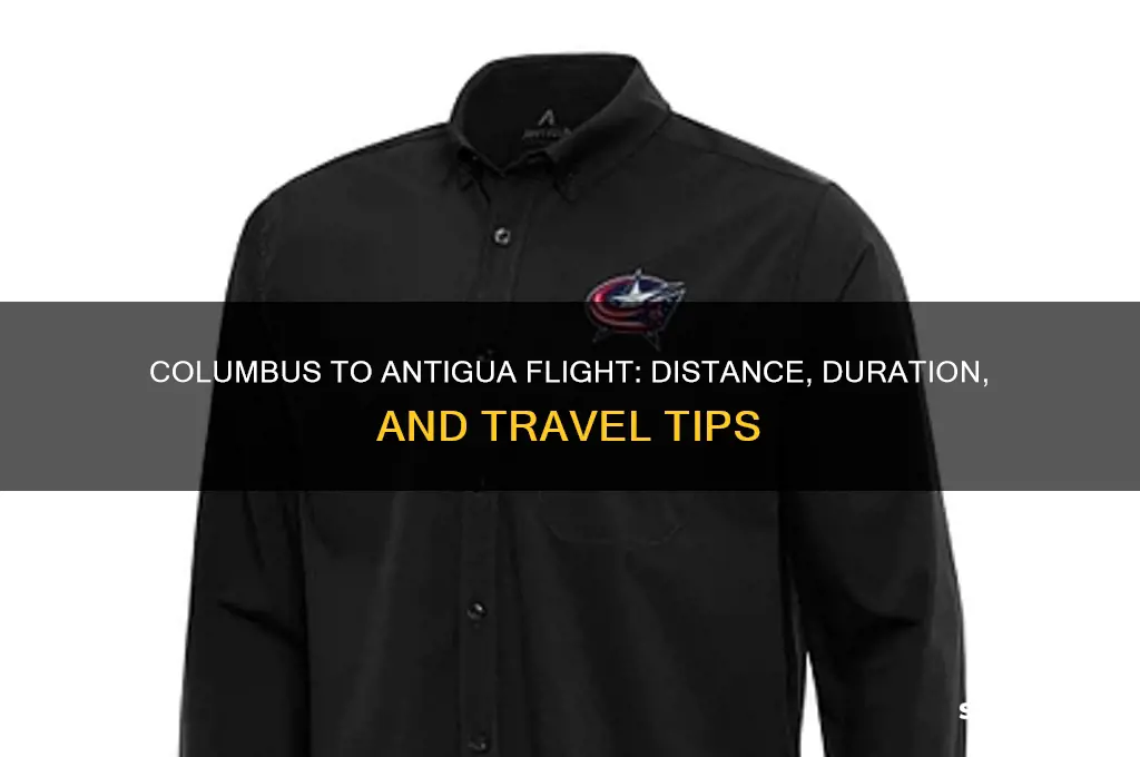how far is the flight to antigua from columbus oh