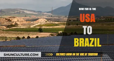 USA to Brazil: Exploring the Distance Between Two Nations