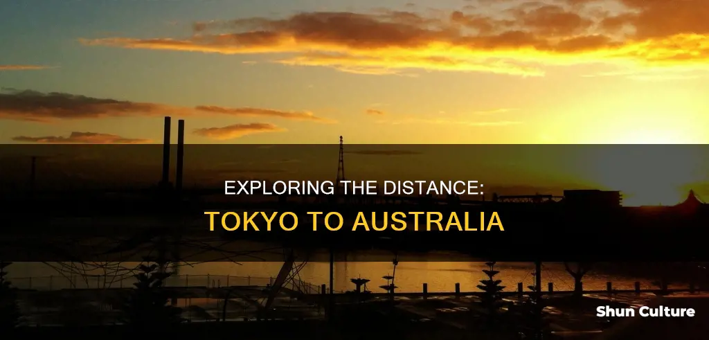 how far is tokyo from australia