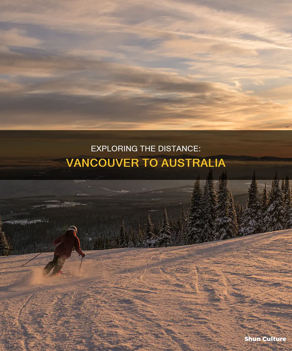 how far is vancouver from australia
