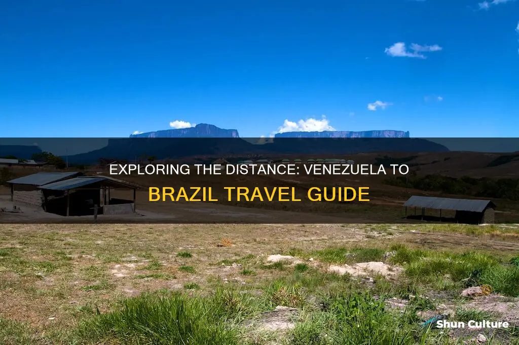how far is venezuela from brazil