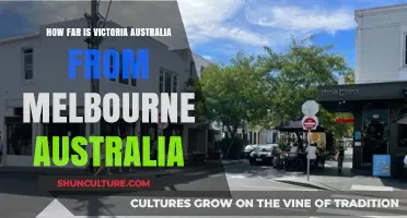 Victoria and Melbourne: How Far Apart?
