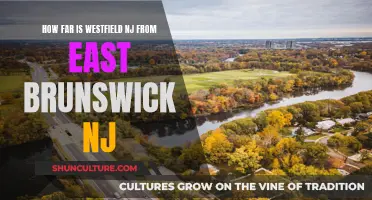 Westfield to East Brunswick: How Far?