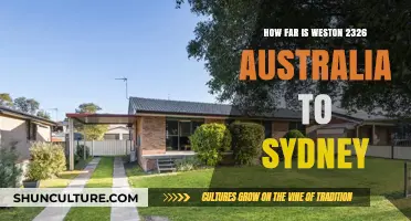 Weston 2326 to Sydney: Distance, Travel Time, and Route Guide
