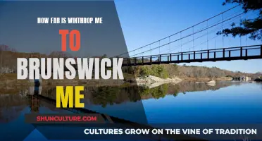 Winthrop to Brunswick: A Quick Trip