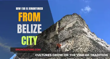 The Distance Between Xunantunich and Belize City: A Journey Through History and Culture