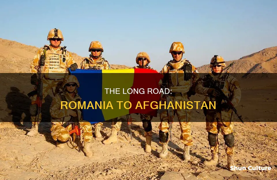 how far romania to afghanistan