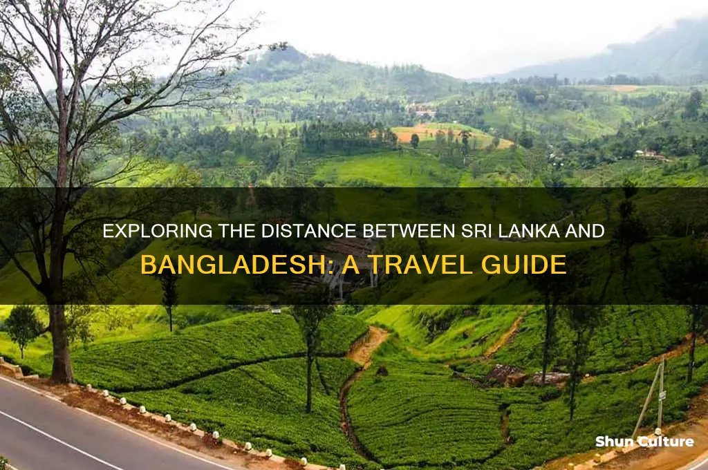how far srilanka from bangladesh