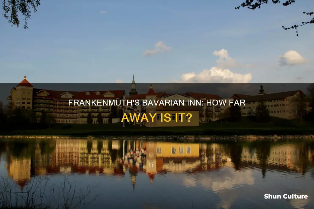 how far to bavarian inn in frankenmuth