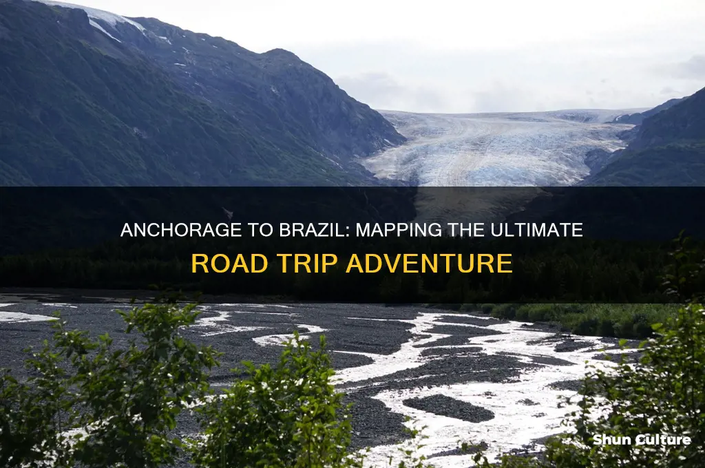 how far to drive from anchorage to brazil