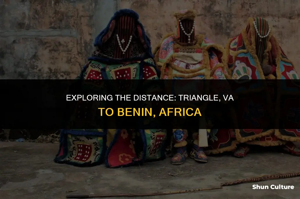 how far triangle va to benin africa