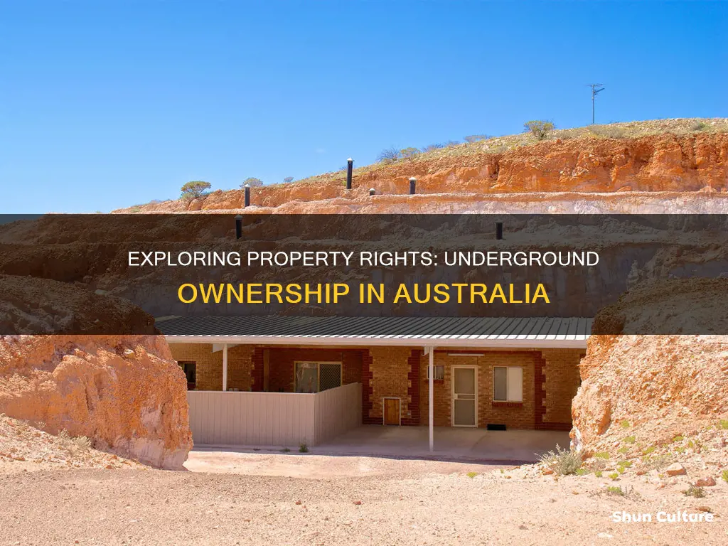 how far underground do I own australia
