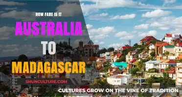 The Distance Between Australia and Madagascar