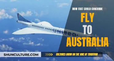 Supersonic Speed: Concorde's Quick Trip to Australia