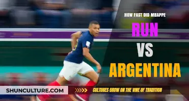 Mbappe's Lightning Speed: A Comparison Against Argentina's Swiftness