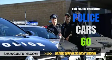 Australian Police Cars: Uncovering Their Top Speeds and Performance
