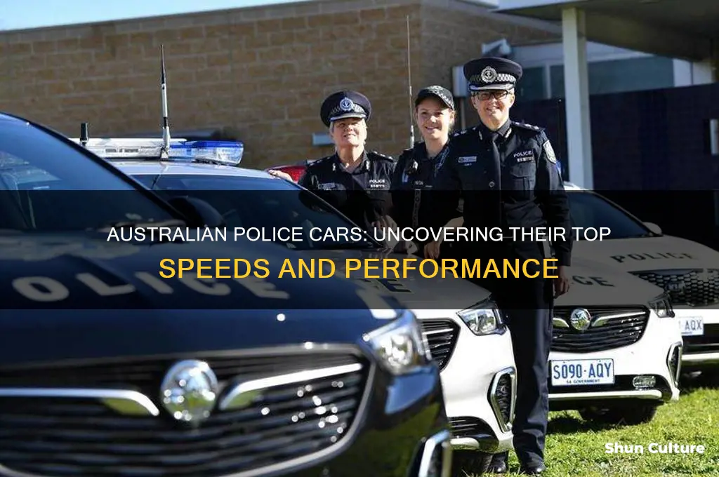 how fast do australian police cars go