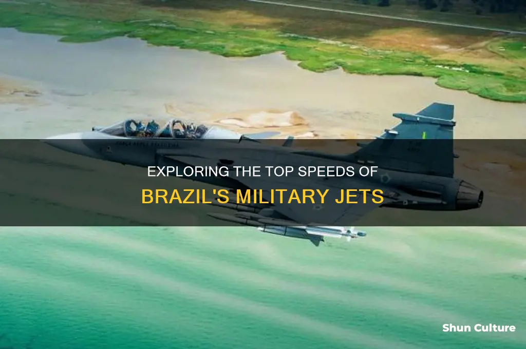 how fast do brazil jets fly