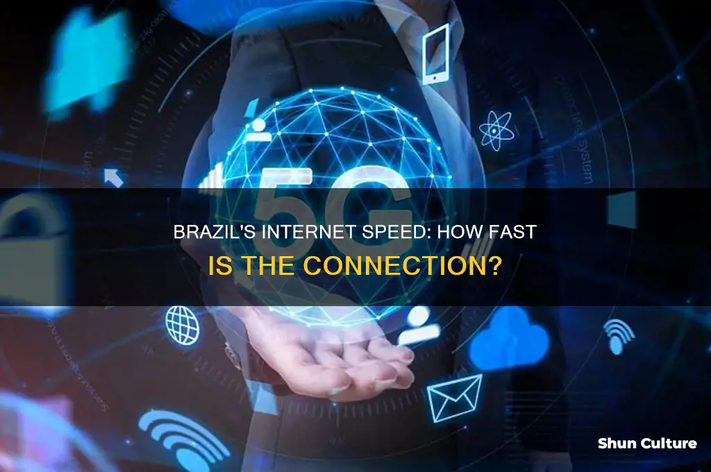 how fast is internet in brazil