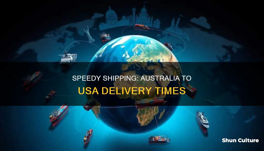 how fast is shipping from australia to usa
