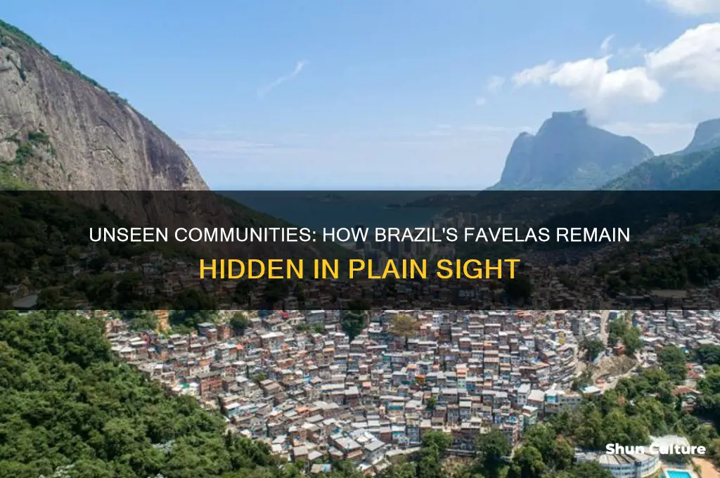 how favelas are hidden in brazil