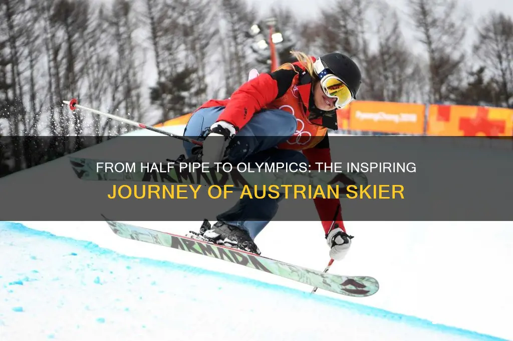 how female austrian half pipe skier got in olympics