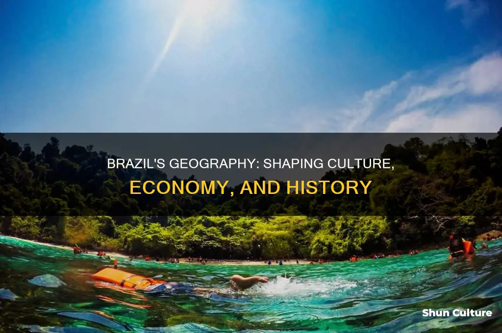 how geography affected brazil