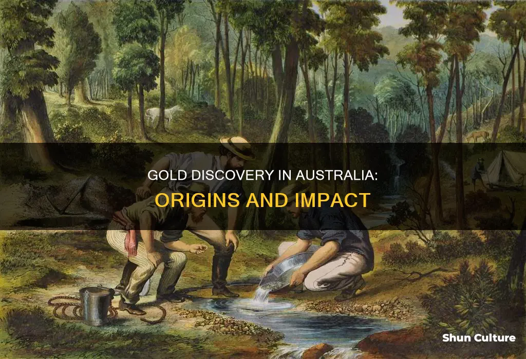 how gold was found in australia