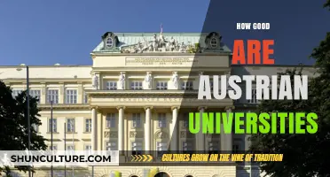 Exploring Austria's Academic Excellence: Unveiling University Rankings and Reputation