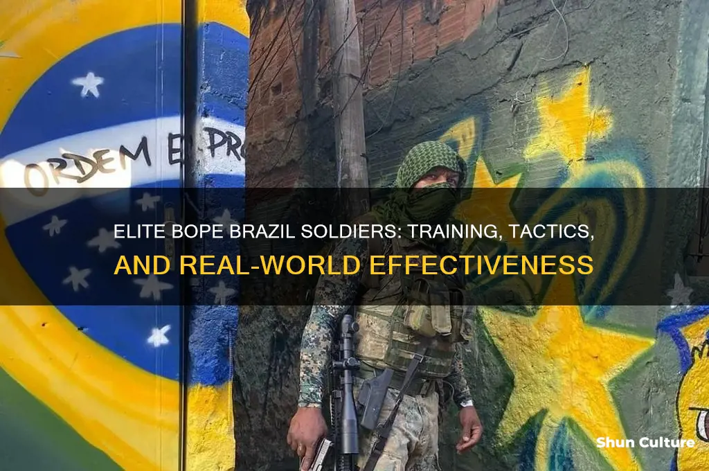 how good are bope brazil soldiers