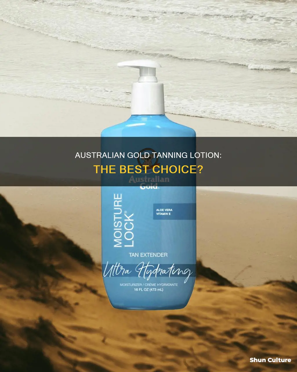 how good is australian gold tanning lotion