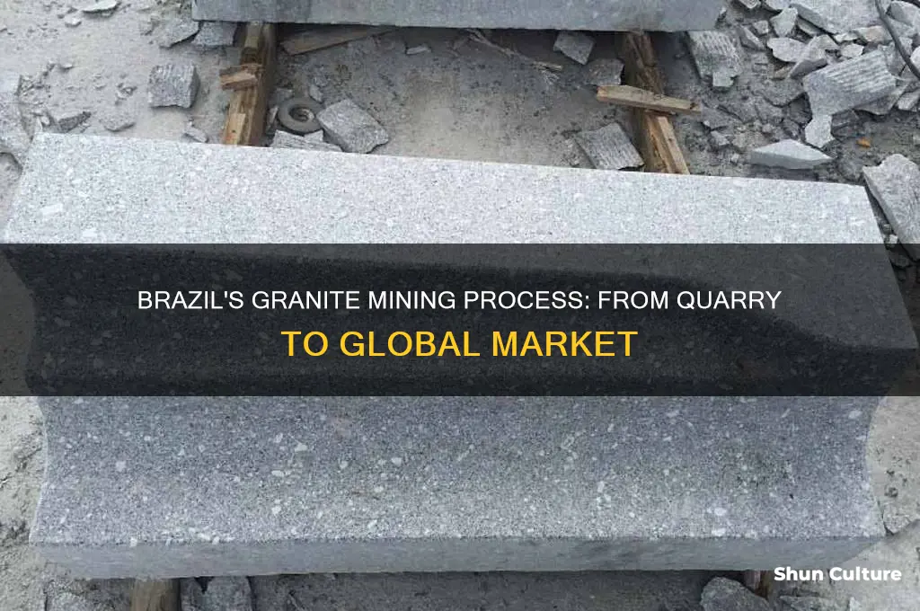 how granite is mined in brazil