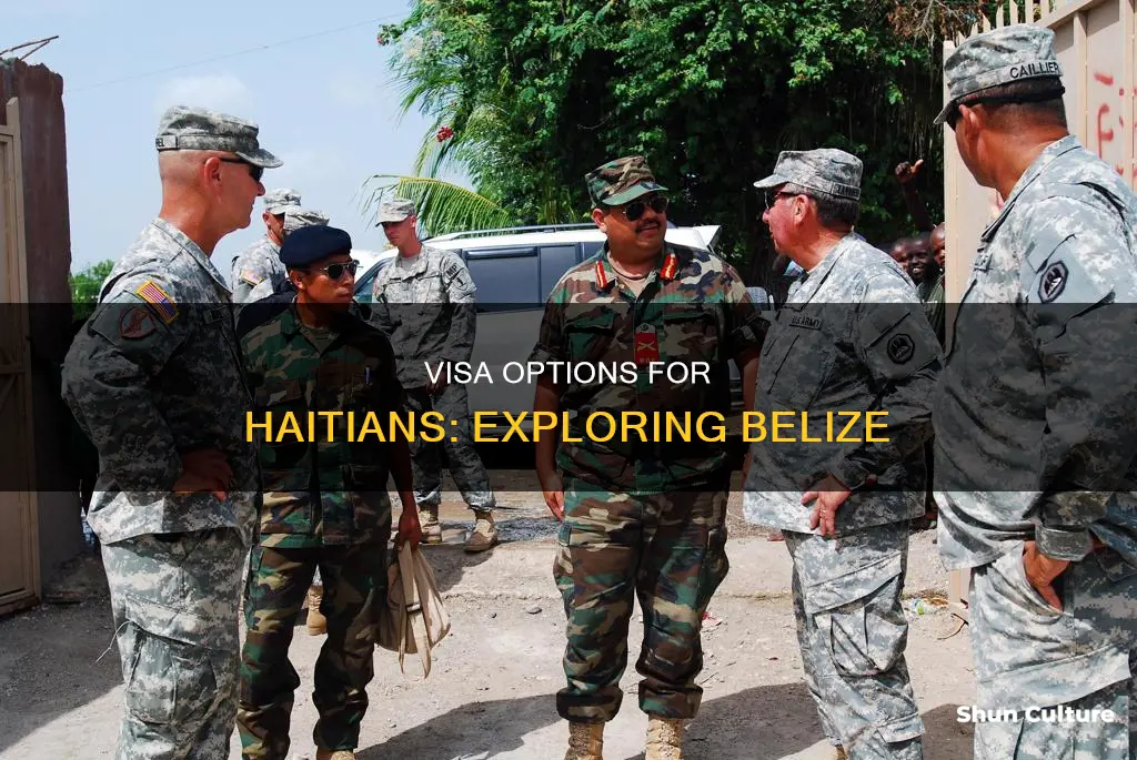 how haitian can go to belize