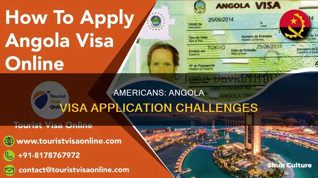 how hard for american to get angola visa