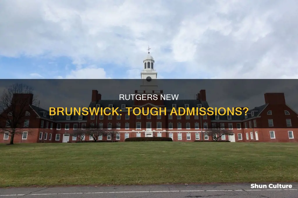 how hard is it to get into rutgers new brunswick