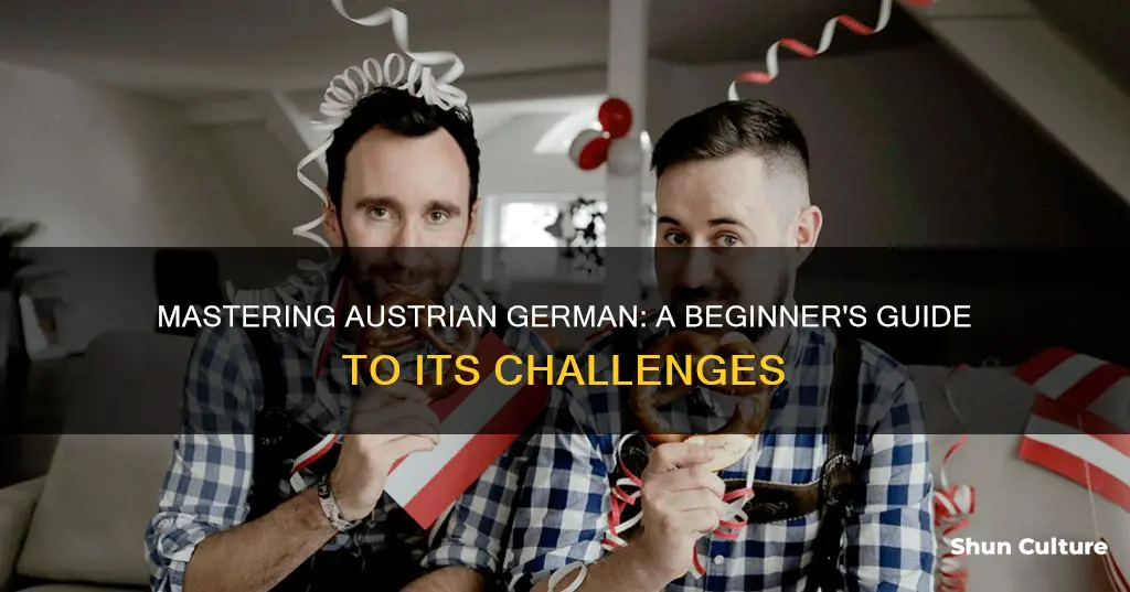 how hard is it to learn austrian german