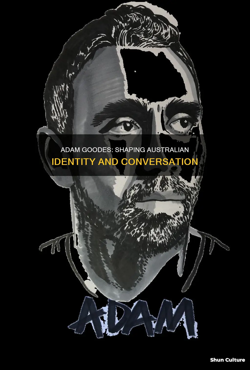 how has adam goodes contributed to australian identity